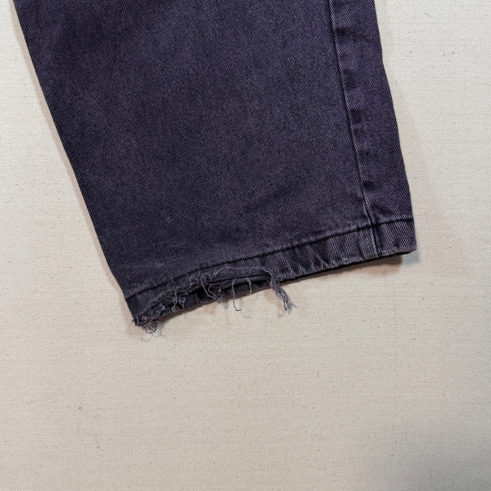 Polar Skate Co Big Boy Jeans Purple Black Baggy Fit Denim Size 32x28 Small - Picture 10 of 14